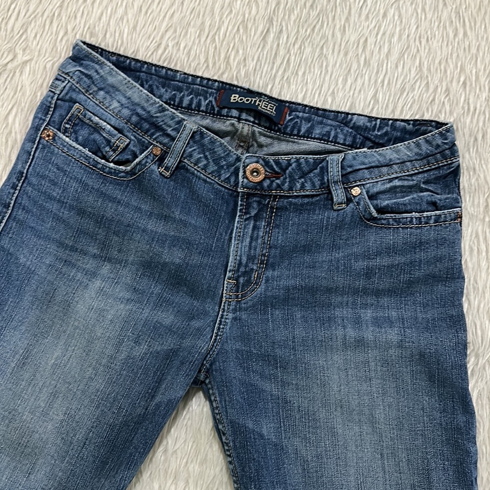 Boot heel women’s Kenneth straight denim jeans size 30/8 - Picture 4 of 10